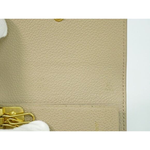 Saint Laurent Beige Leather Wallet  (Pre-Owned) - Picture 10 of 10